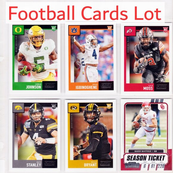 Football Cards Box Set Lot of 250 - Picture 1 of 4